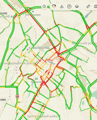 Прикрепленное изображение: Пробки в Симферополе.png